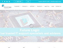 Tablet Screenshot of futurelogic.com.au